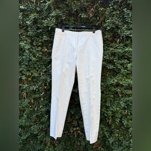 Brooks Brothers Elegant White Trousers